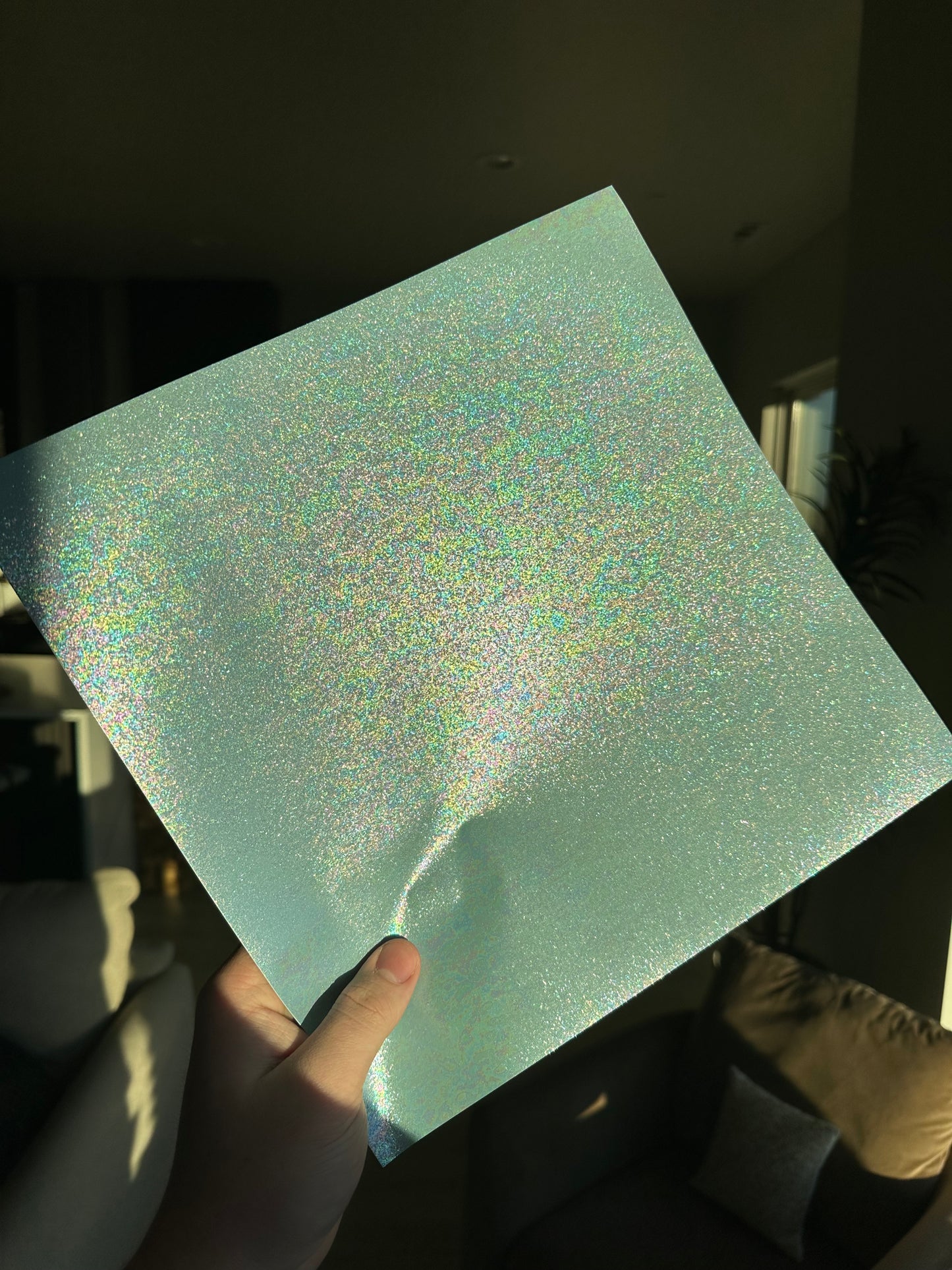Blue Oil Slick Vinyl