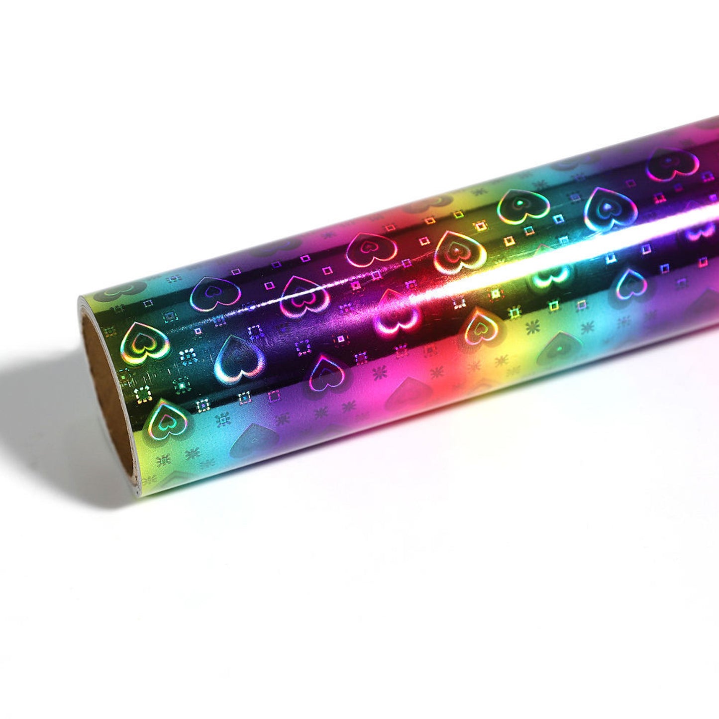 Rainbow Hearts Holo Vinyl