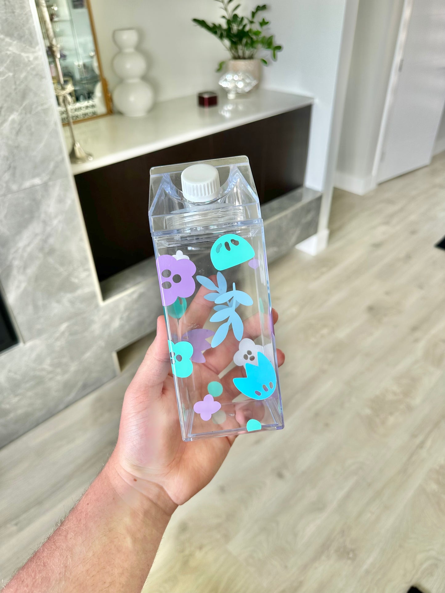 Sprig Floral Milk Cartoon